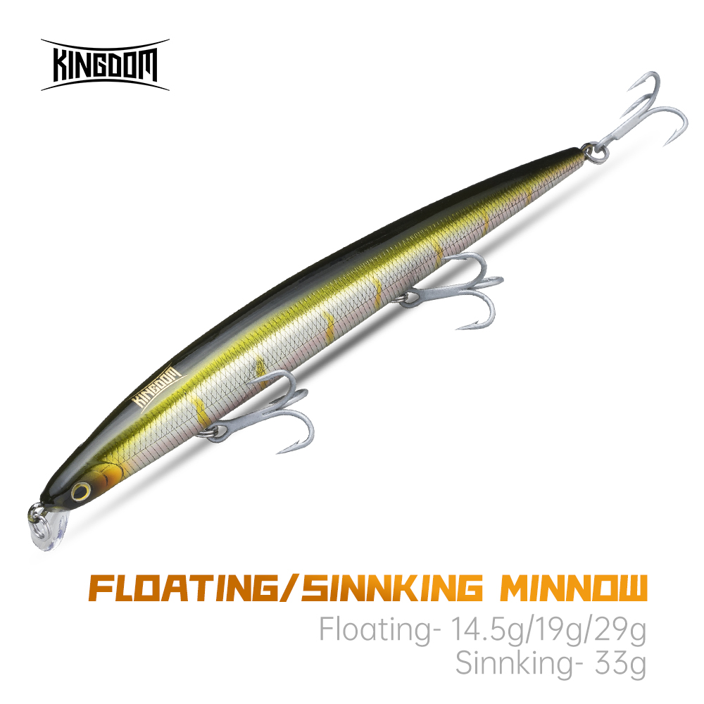 Quality Fishing Equipment - Koninkrijk Drijvende Vissen Lokt 19g 14.5g