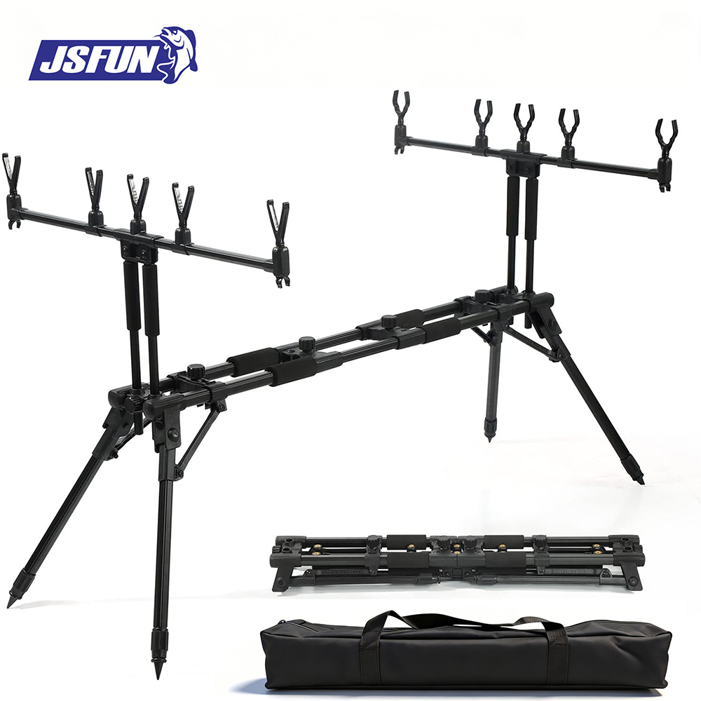 JSFUN Verstelbare hengelstanda - Fishing Rod Pod recensie en prijs