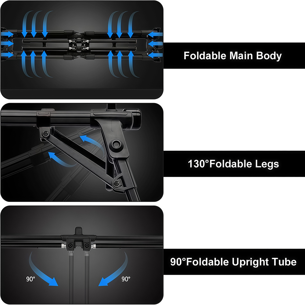 JSFUN Verstelbare hengelstanda - Fishing Rod Pod recensie en prijs