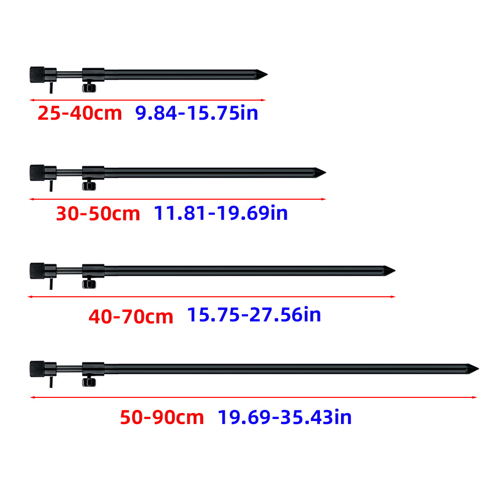 Hirisi Aluminium Karperhengels - Fishing Rod Pod recensie en prijs